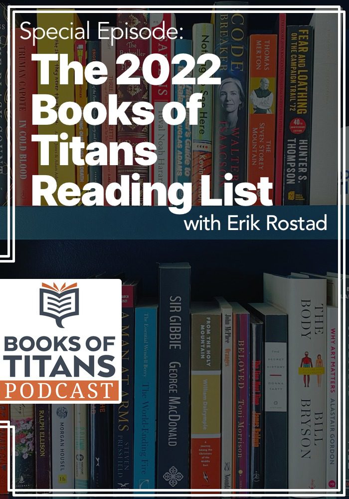 2022 Reading List Books Of Titans