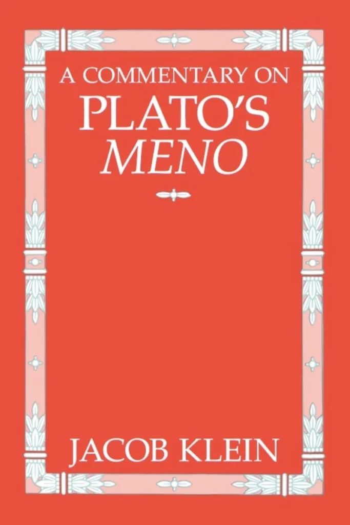 Commentary Plato Meno